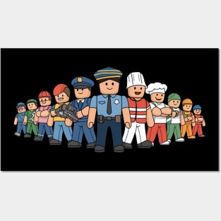 Roblox Jobs Posters and Art